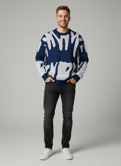 Leon | Elegancki męski sweter zimowy