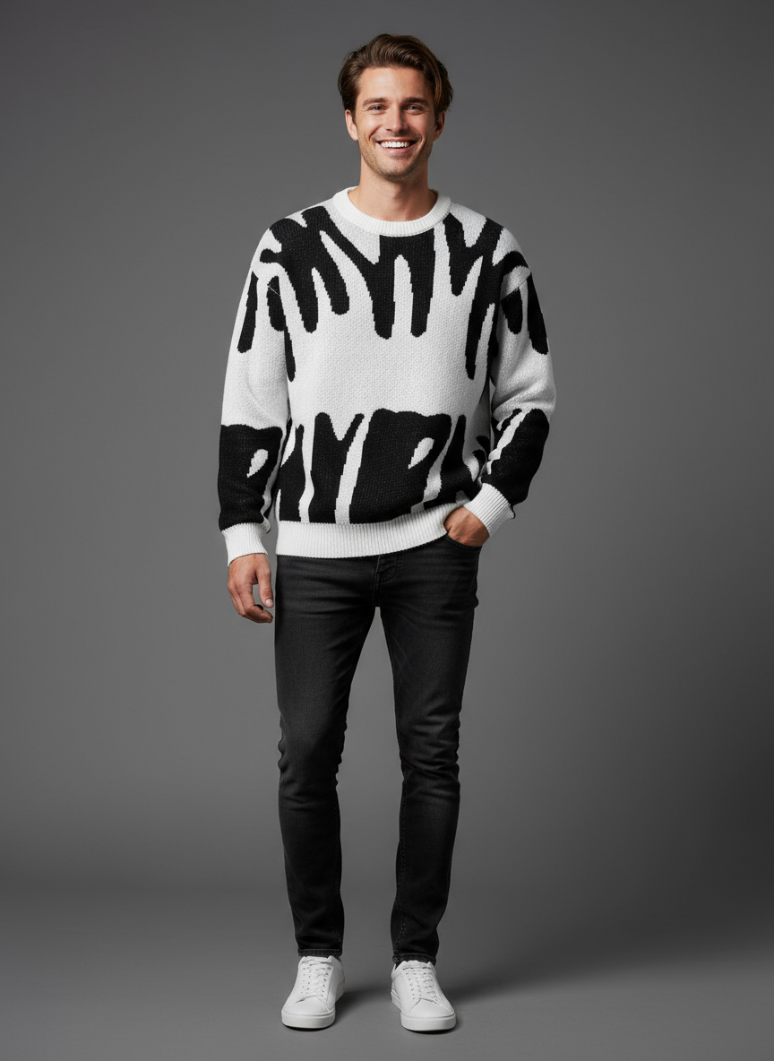 Leon | Elegancki męski sweter zimowy