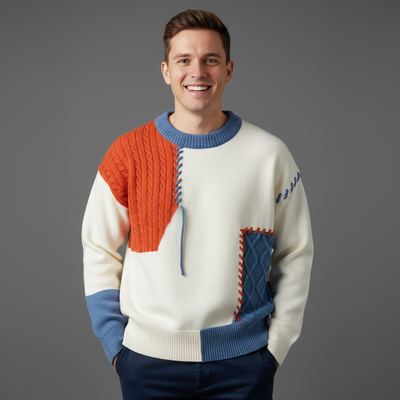 Dave | Uniwersalny męski sweter zimowy