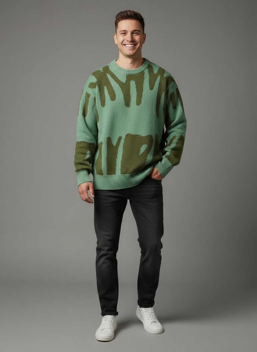 Leon | Elegancki męski sweter zimowy
