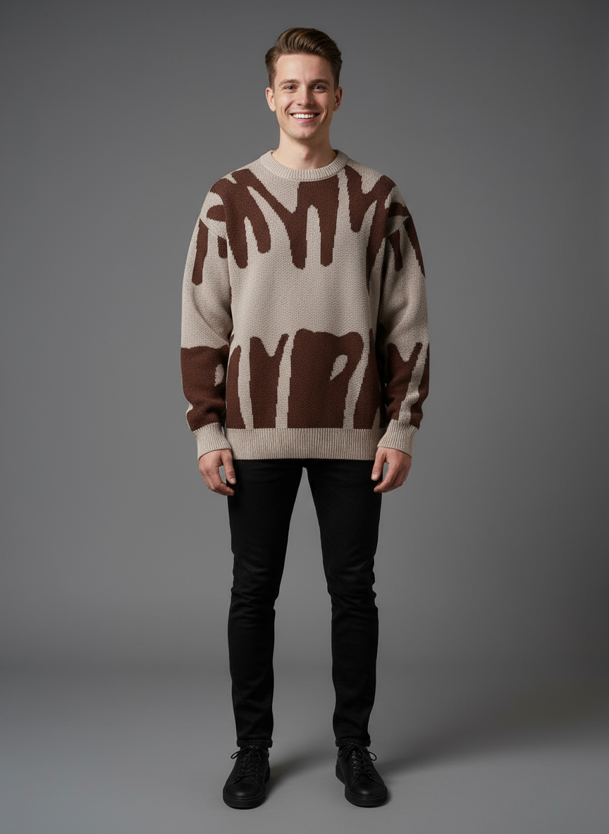 Leon | Elegancki męski sweter zimowy