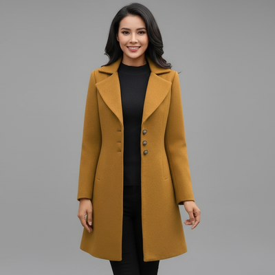 Beatrice | Elegancki damski trencz zimowy