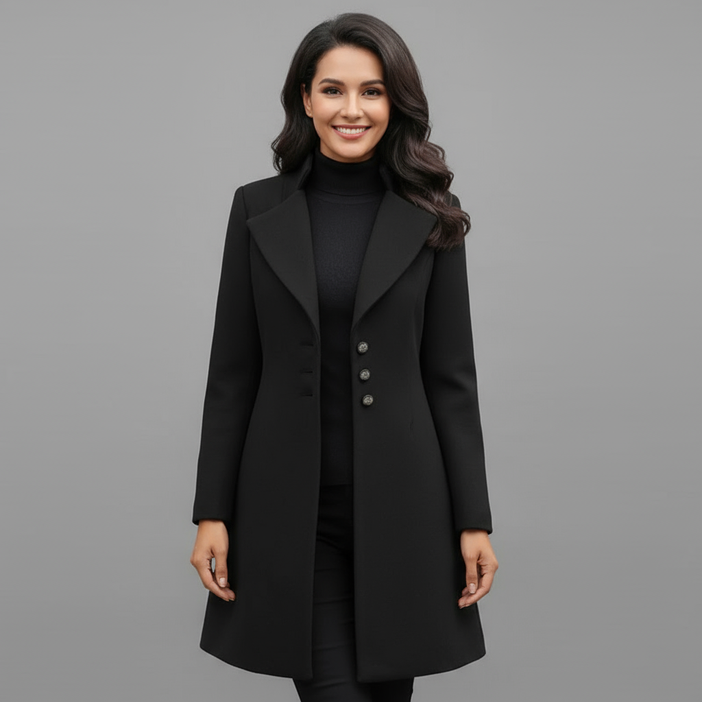 Beatrice | Elegancki damski trencz zimowy