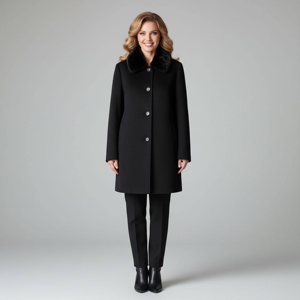 Baxnet | Uniwersalne damskie poncho zimowe